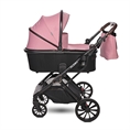 Детска количка GLORY 2в1 с кош за новородено PINK